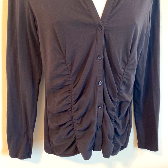 Mexx black ruched blouse - Picture 4 of 10